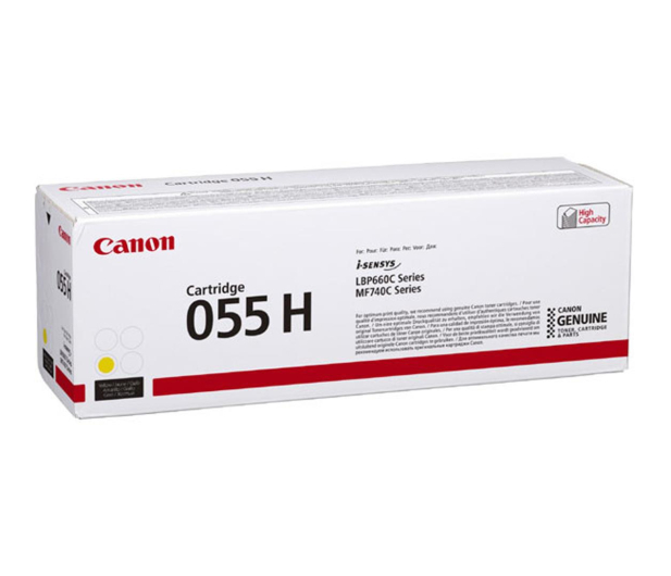 CANON CLBP Cartridge 055H żółty 3017C002 - 502880 - zdjęcie